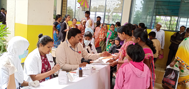 Health checkup camp