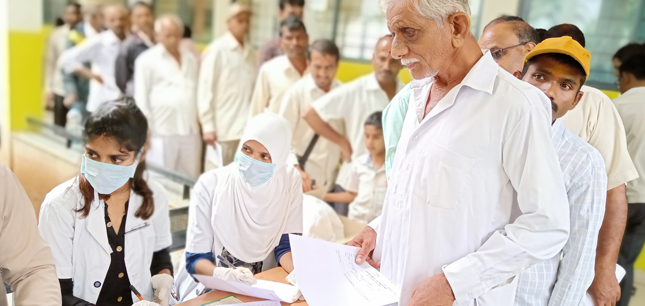 Health checkup camp