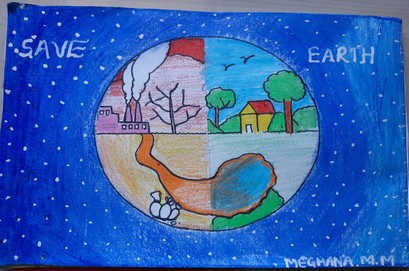 World Earth Day Drawings