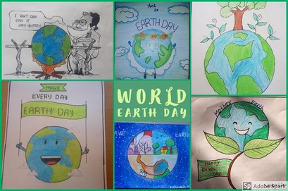 World Earth Day Drawings