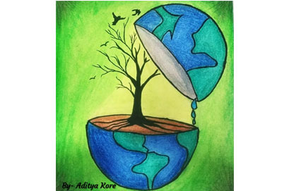 World Earth Day Drawings