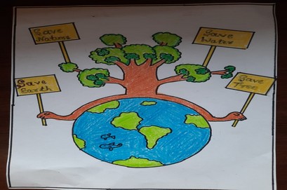 World Earth Day Drawings